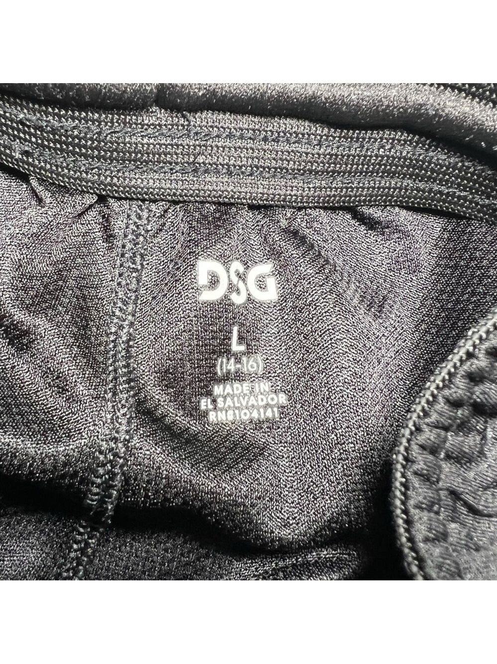 DSG Boy’s Mesh Training Shorts Black Size Large - Picture 4 of 11